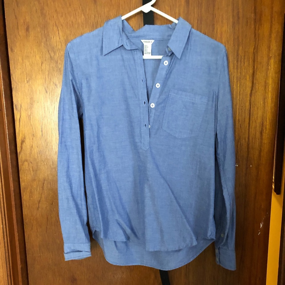 Button up top
